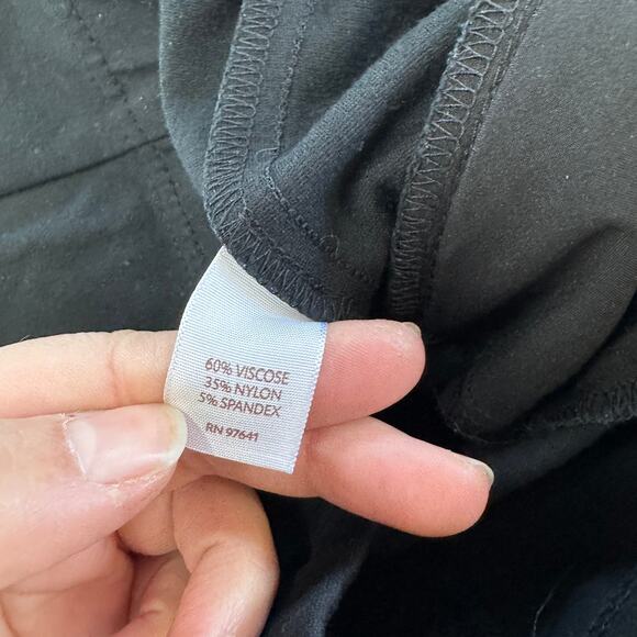 J.Jill Leggings Womens Small Petite Black Small Petite Ponte Skinny Pants - Picture 5 of 8